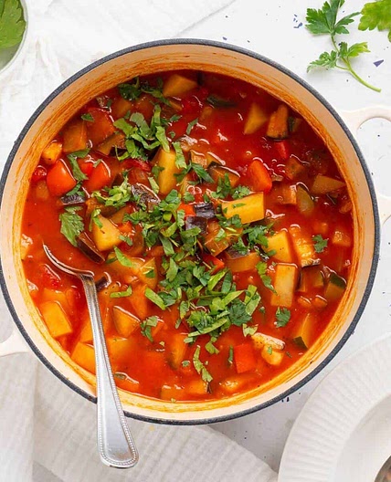 Ciambotta Italian Vegetable Stew