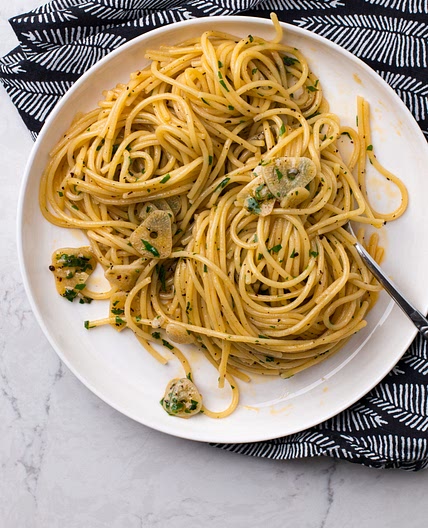 Spaghetti Aglio e Olio with Urfa