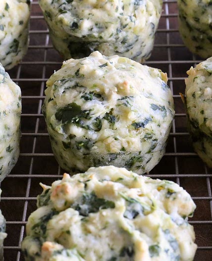 Spinach and Feta Muffins