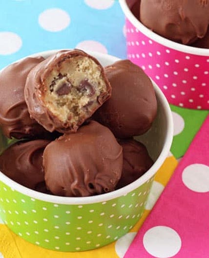 Chocolate Chip Cookie Dough Bites & The Chocolate Show