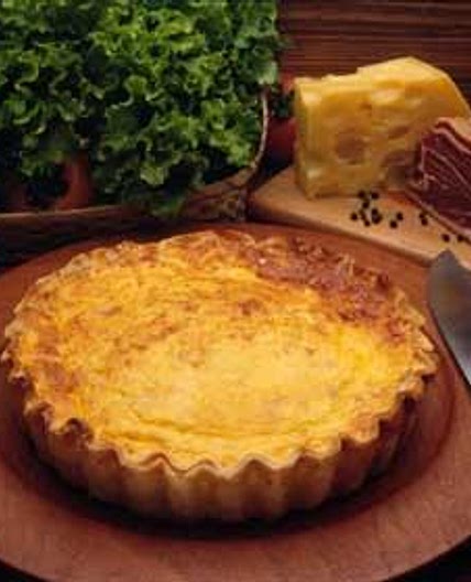 Receta de Pastel de jamon y queso al horno