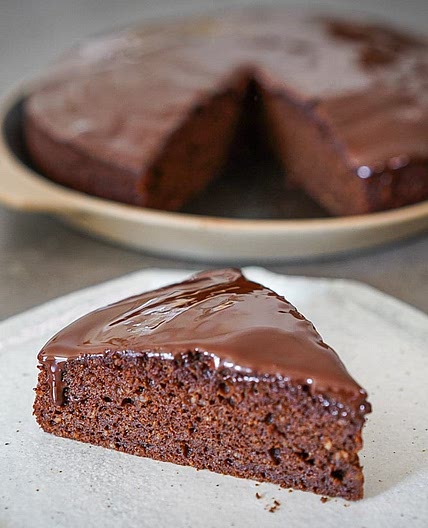 Recette gâteau moelleux chocolat sans beurre au potimarron