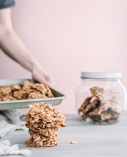 bark de granola (aux flocons de soya)