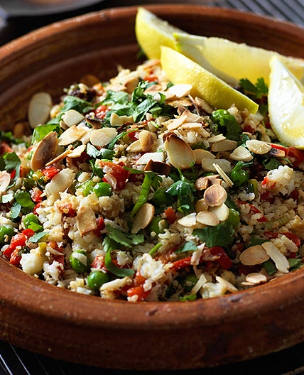 Cauliflower pilaf