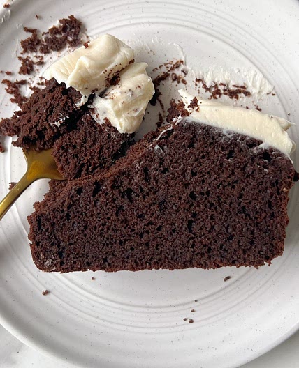 Mini Chocolate Cake with Cream Cheese Frosting