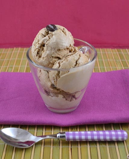 Gelato al caffè senza gelatiera