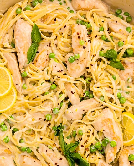 Chicken and Lemon Pasta