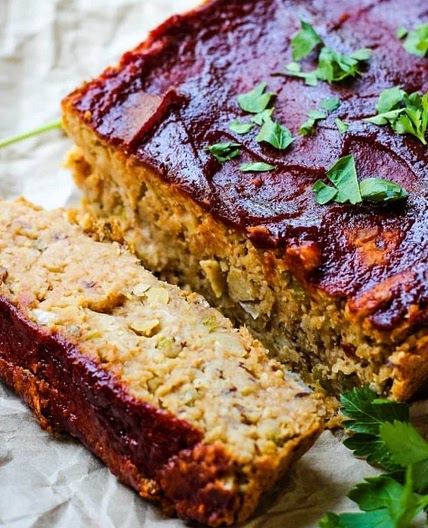 Vegan Chickpea Meatloaf
