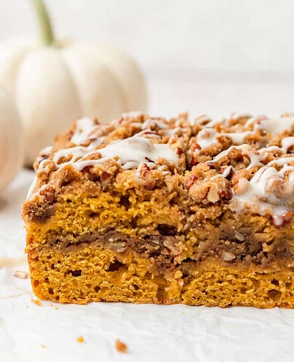 Pumpkin Spice Coffee Cake