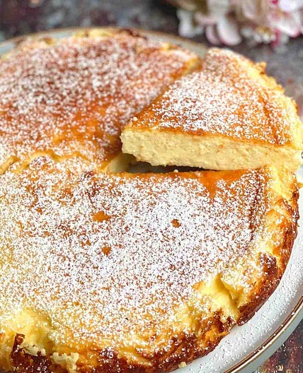 Easy Flourless Yogurt Cake: light and fluffy cheesecake