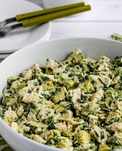 Chicken and Avocado Salad with Lime and Cilantro