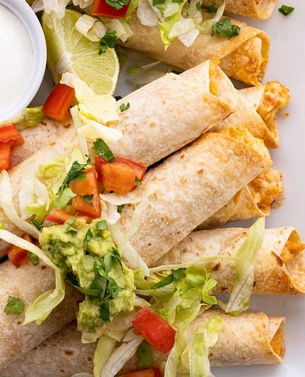 Quick & Easy Chicken Flautas