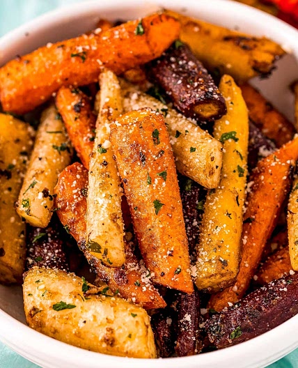 Parmesan Roasted Carrots
