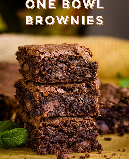 ONE BOWL Brownies 9x13