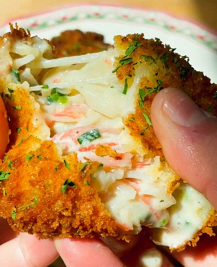 Creamy Crab Croquette