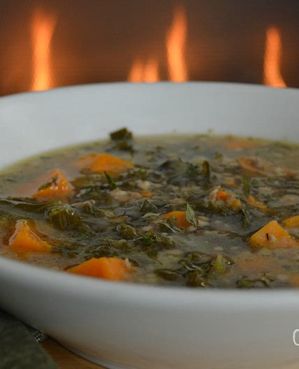 Instant Pot Italian Pork & Kale Soup (AIP, Paleo)