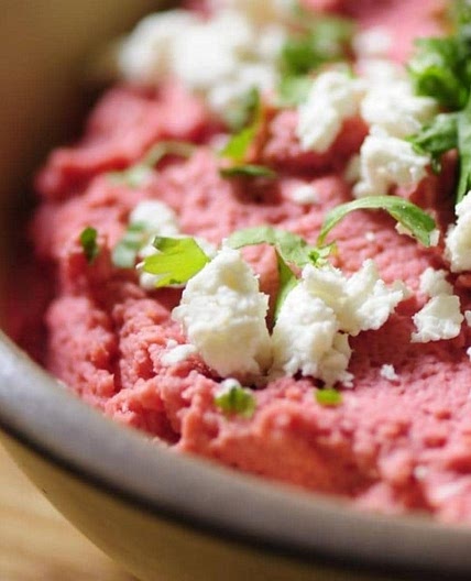 Creamy Beet Hummus