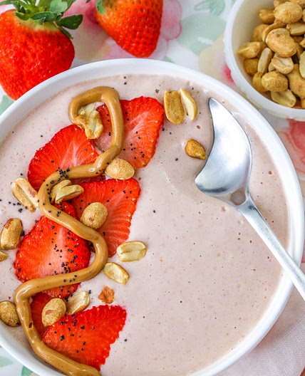 PB&J Smoothie Bowl Recipe