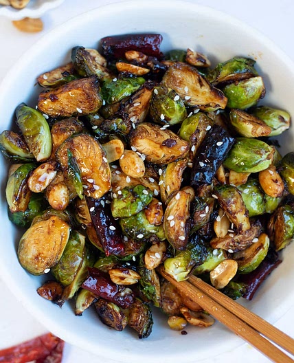Kung Pao Brussels Sprouts