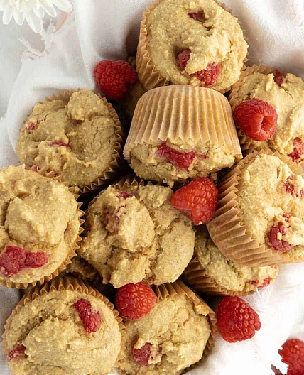 Gluten-Free Raspberry Muffins