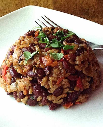 Gallo Pinto (Costa Rican Beans and Rice)