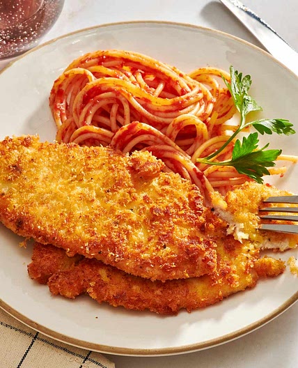 Crusted Chicken Romano