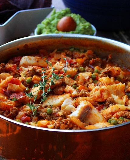 Mexican Paella with Cauliflower Rice