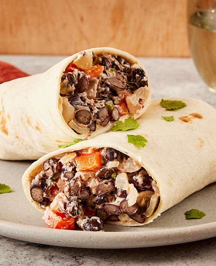 Delicious Black Bean Burritos