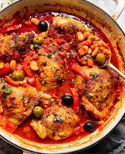 Spanish Chicken in Bravas Sauce