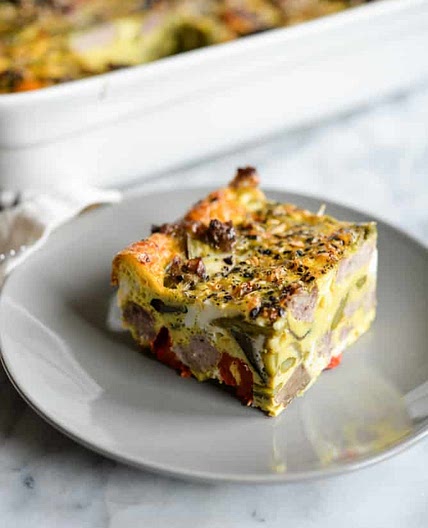 Roasted Veggie Breakfast Casserole