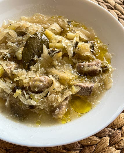 Polish Pork and Sauerkraut Soup Recipe