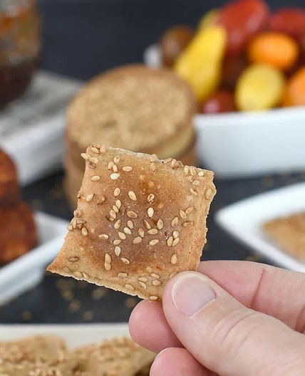 Sourdough Whole Wheat Cracker Recipe