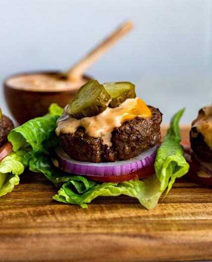 Air Fryer Burger Sliders