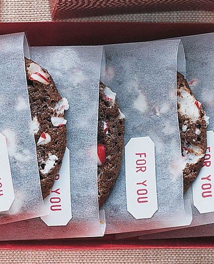 Crushed Peppermint-Chocolate Cookies