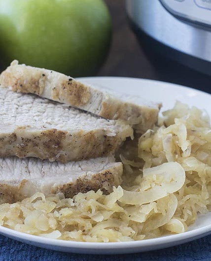 Instant Pot Pork and Sauerkraut Recipe