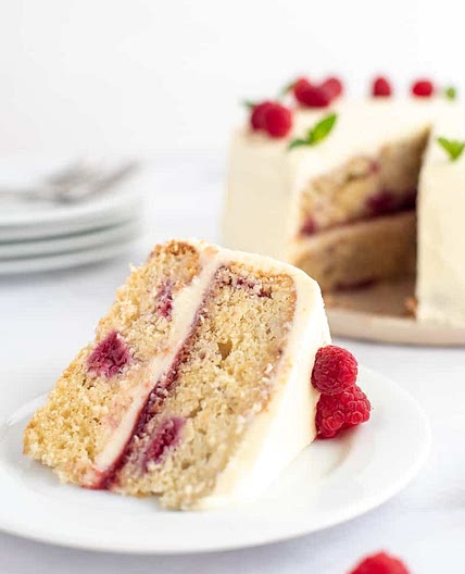 Raspberry Mascarpone Cake