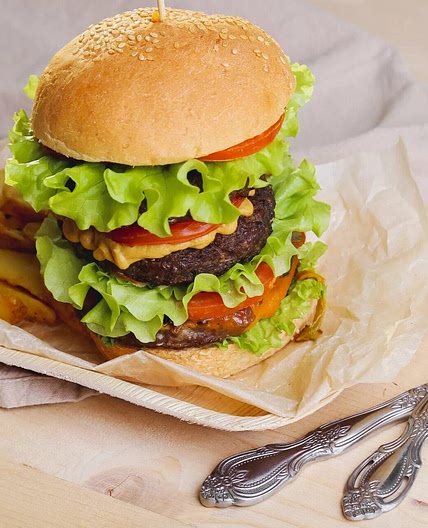 Juicy Kangaroo Burger