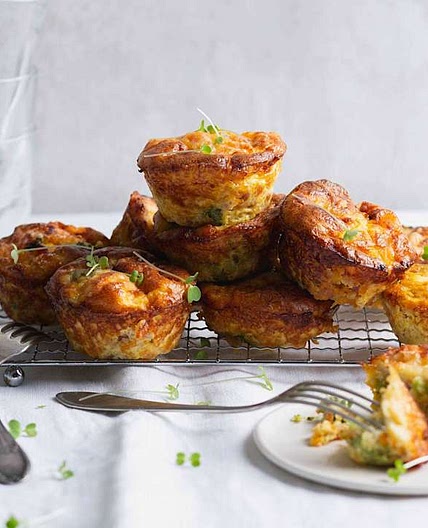 Broccoli and Bacon Tarts