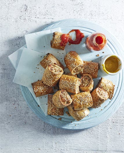 Turkey sausage rolls