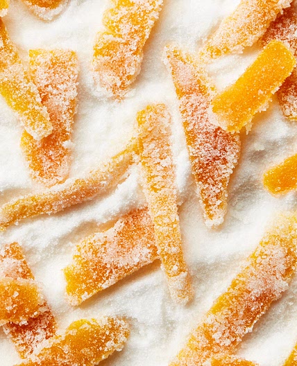 Easy Candied Orange Peel