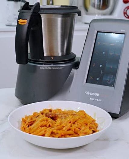 Macarrones con chorizo y tomate en Mycook