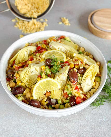 Mediterranean Orzo Pasta Salad