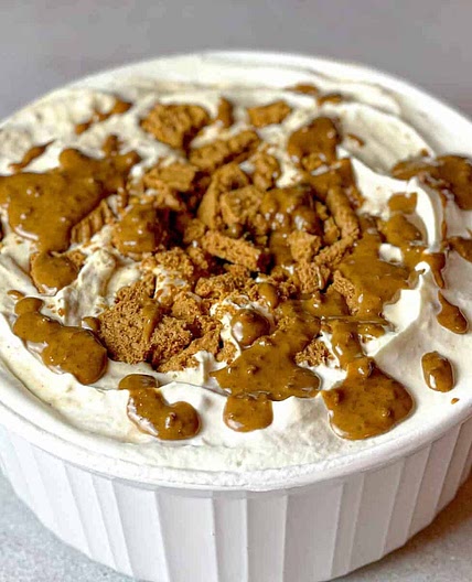 No Churn Biscoff Ice Cream