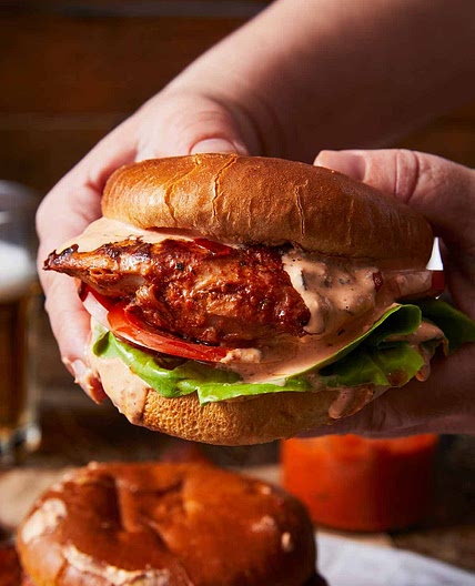 Nando's Peri Peri Chicken Burgers