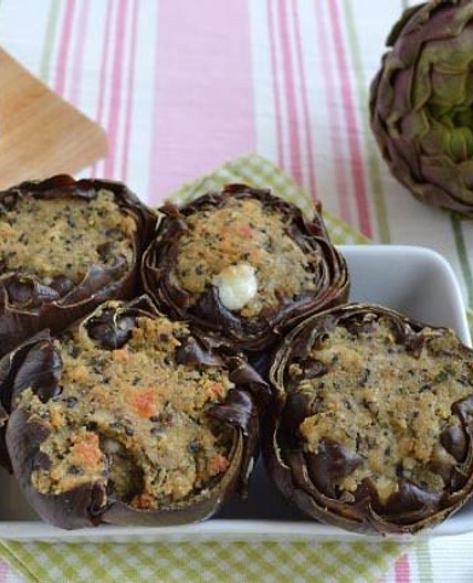 Carciofi ripieni alla napoletana