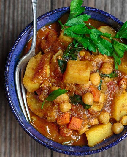 Moroccan Vegetable Tagine Recipe