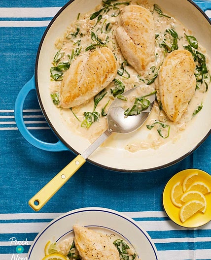 Creamy Lemon Chicken | Slimming & Weight Watchers Friendly
