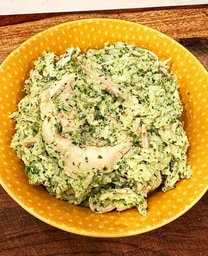 Instant Pot Peruvian Chicken & Rice (Aji)