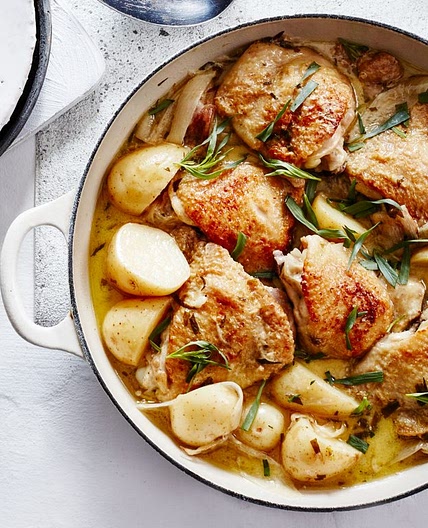 Chicken thigh casserole