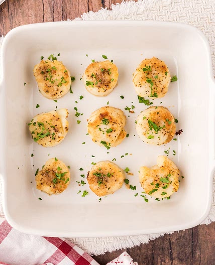 Baked Scallops